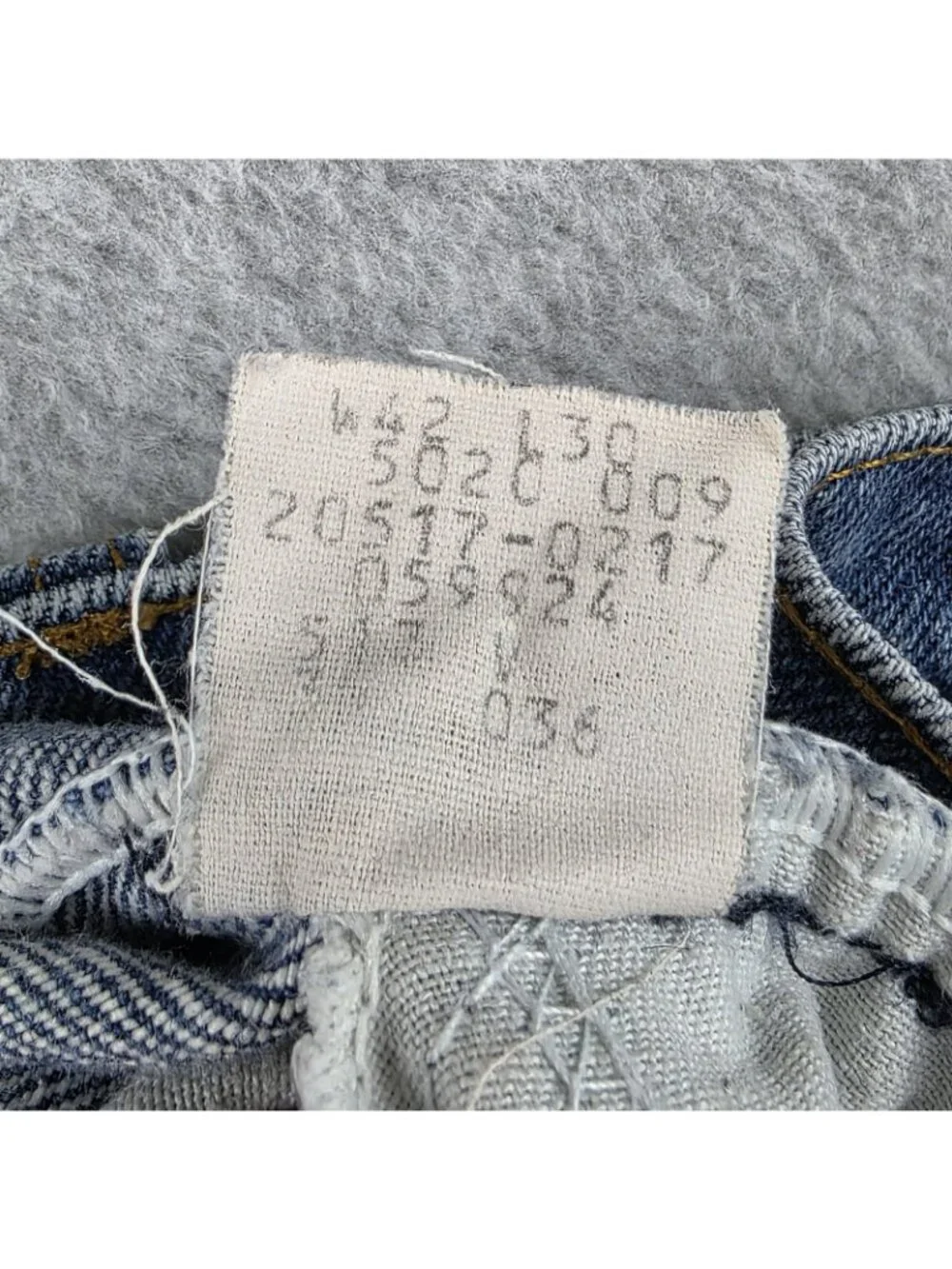 Levis 517 Orange Tab Jeans Mens 40x27 Blue Bootcut Medium Wash Denim USA Style